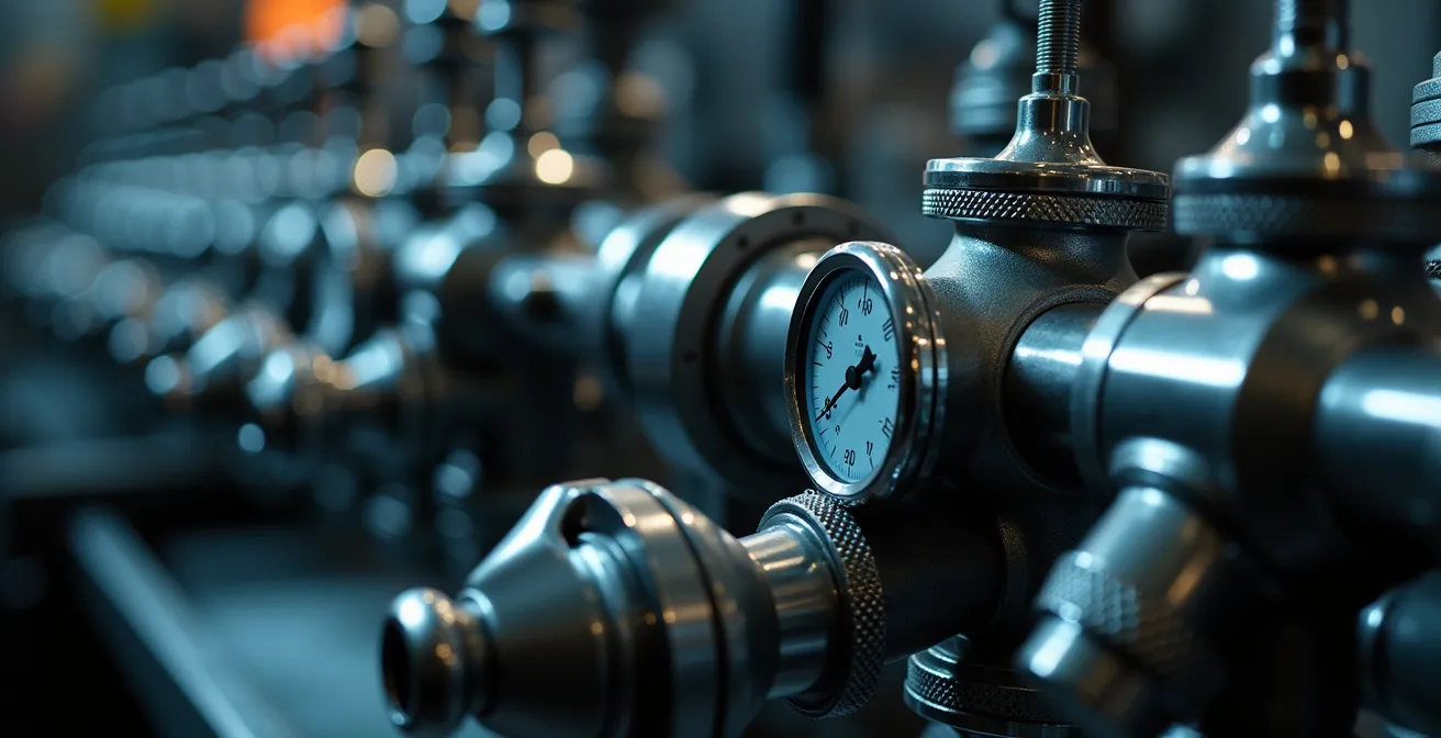 Représentation conceptuelle de l'optimisation hydraulique d'une foreuse